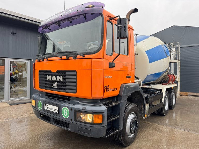 MAN 27.414 FE 410A 6x4 stetter - 7m3 - euro 3 - Xe trộn bê tông: hình 1 MAN 27.414 FE 410A 6x4 stetter - 7m3 - euro 3 - Xe trộn bê tông: hình 1