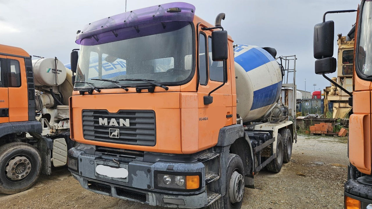 MAN FE 410A 6x4 mixer - 7m3 - euro 3 - Xe trộn bê tông: hình 1 MAN FE 410A 6x4 mixer - 7m3 - euro 3 - Xe trộn bê tông: hình 1