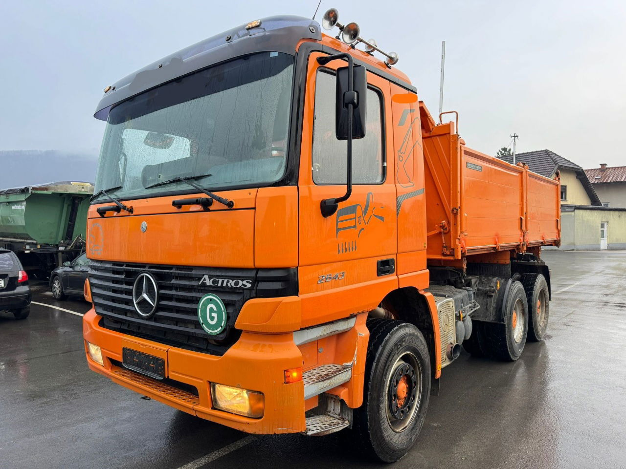 Mercedes-Benz Actros 2643 K 6x4 meiller tipper - TOP Condition - Xe ben: hình 1 Mercedes-Benz Actros 2643 K 6x4 meiller tipper - TOP Condition - Xe ben: hình 1