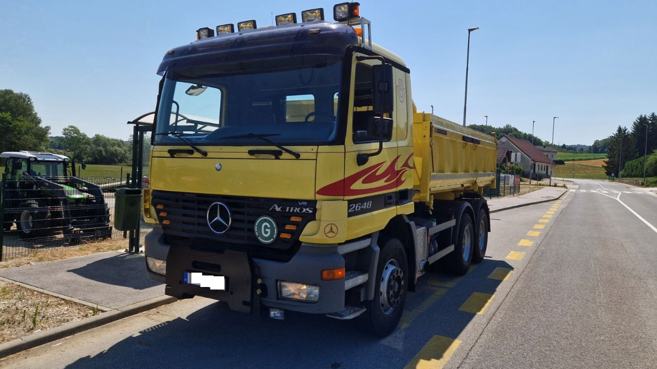 Mercedes-Benz Actros 2648 K 6X4 meiller bordmatic - air condition - Xe ben: hình 1 Mercedes-Benz Actros 2648 K 6X4 meiller bordmatic - air condition - Xe ben: hình 1