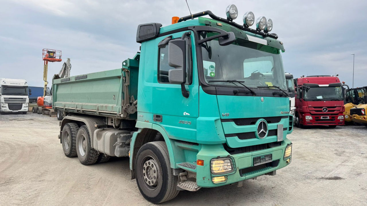 Mercedes-Benz Actros 2655 6x4 meiller bordmatic tipper - retarder - V8 - Xe ben: hình 3 Mercedes-Benz Actros 2655 6x4 meiller bordmatic tipper - retarder - V8 - Xe ben: hình 3
