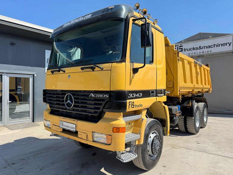 Mercedes-Benz Actros 3343 AK 6x6 3 meiller tipper - bordmatic - Xe ben: hình 1 Mercedes-Benz Actros 3343 AK 6x6 3 meiller tipper - bordmatic - Xe ben: hình 1