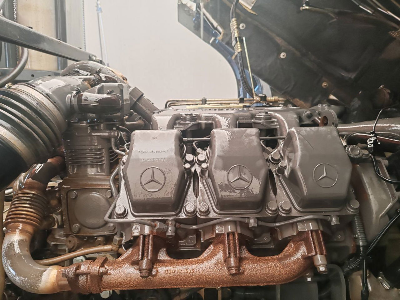 Xe ben Mercedes-Benz Actros 4141 K 8x6 tipper - 19m3: hình 20