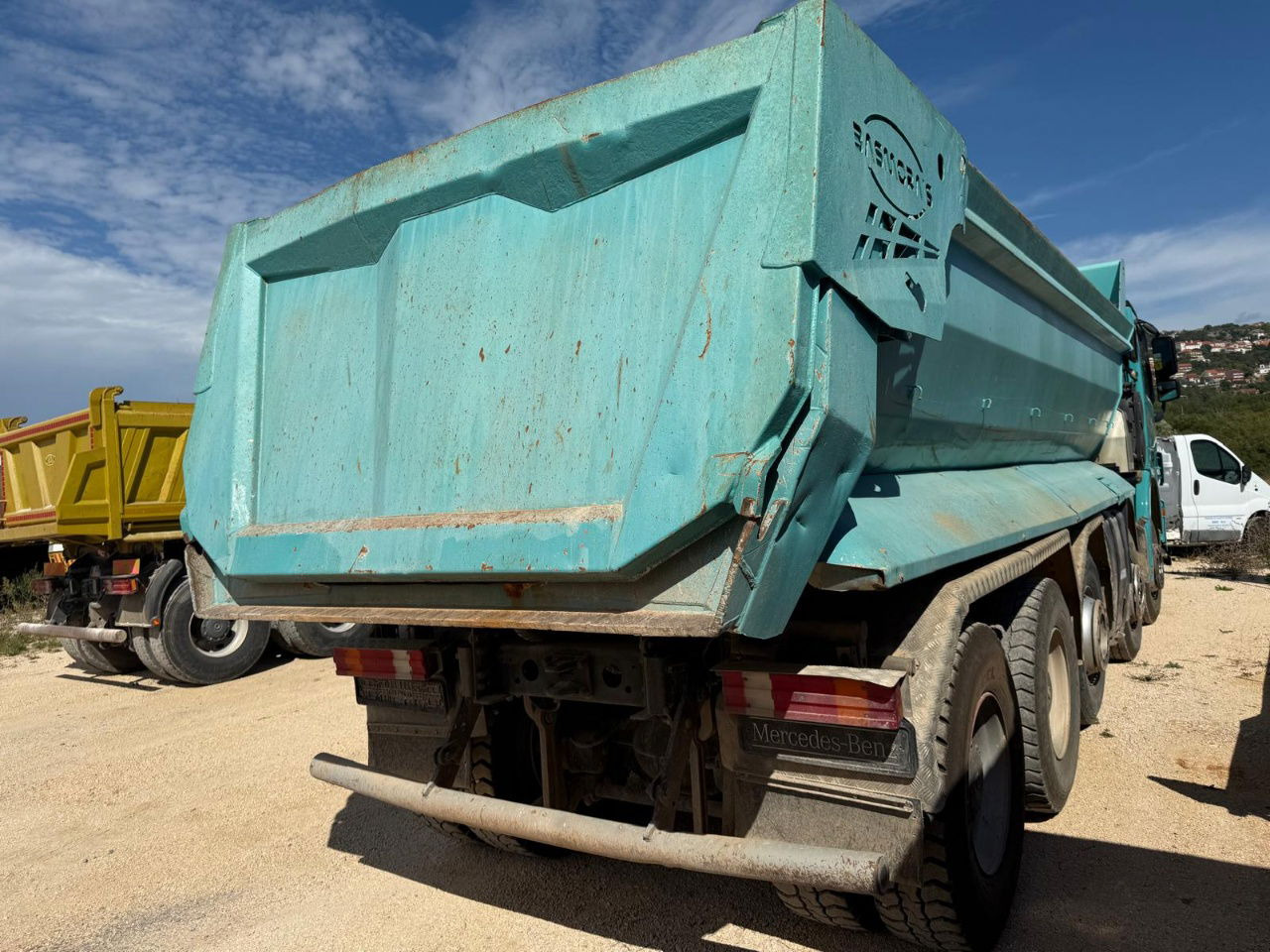 Mercedes-Benz Actros 4448 10x4 mulda tipper - euro 5 - lifting axle - Xe ben: hình 4 Mercedes-Benz Actros 4448 10x4 mulda tipper - euro 5 - lifting axle - Xe ben: hình 4
