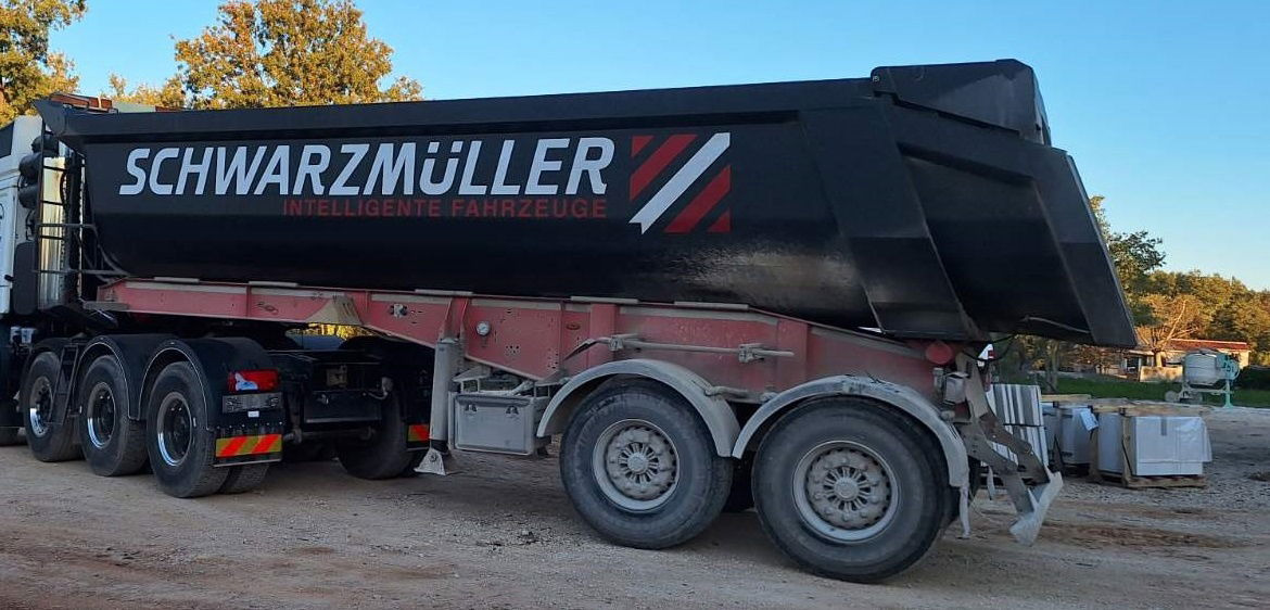 Schwarzmüller SMK10VLN Tipper Trailer - 2 Axle - 24m3 - Sơ mi rơ moóc ben: hình 1 Schwarzmüller SMK10VLN Tipper Trailer - 2 Axle - 24m3 - Sơ mi rơ moóc ben: hình 1