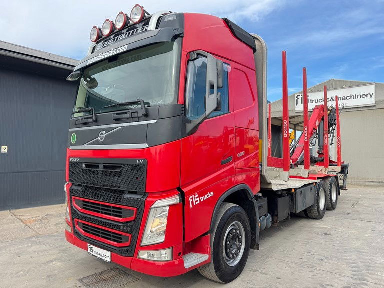 Volvo FH 500 6x4 forest truck - Epsilon 110Z - scissors - Xe chở container/ Xe tải hoán đổi thân: hình 1 Volvo FH 500 6x4 forest truck - Epsilon 110Z - scissors - Xe chở container/ Xe tải hoán đổi thân: hình 1