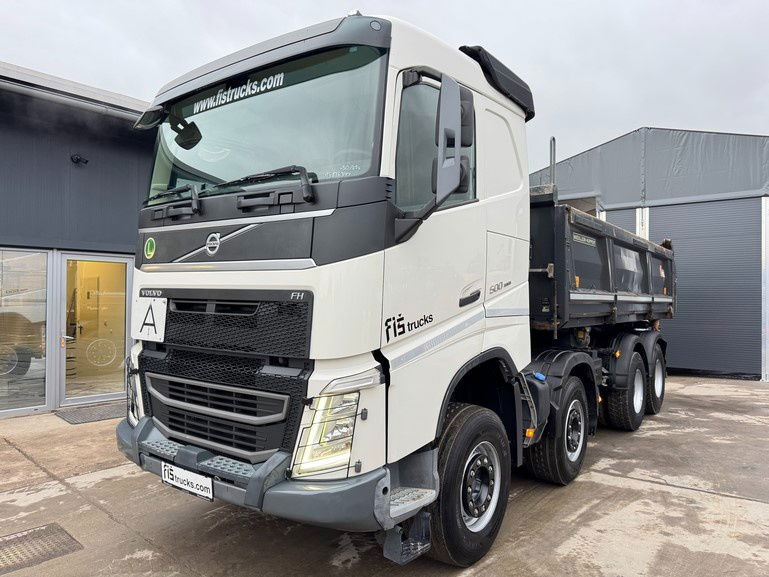 Volvo FH 500 8x4 - meiller bordmatic tipper - Xe ben: hình 1 Volvo FH 500 8x4 - meiller bordmatic tipper - Xe ben: hình 1