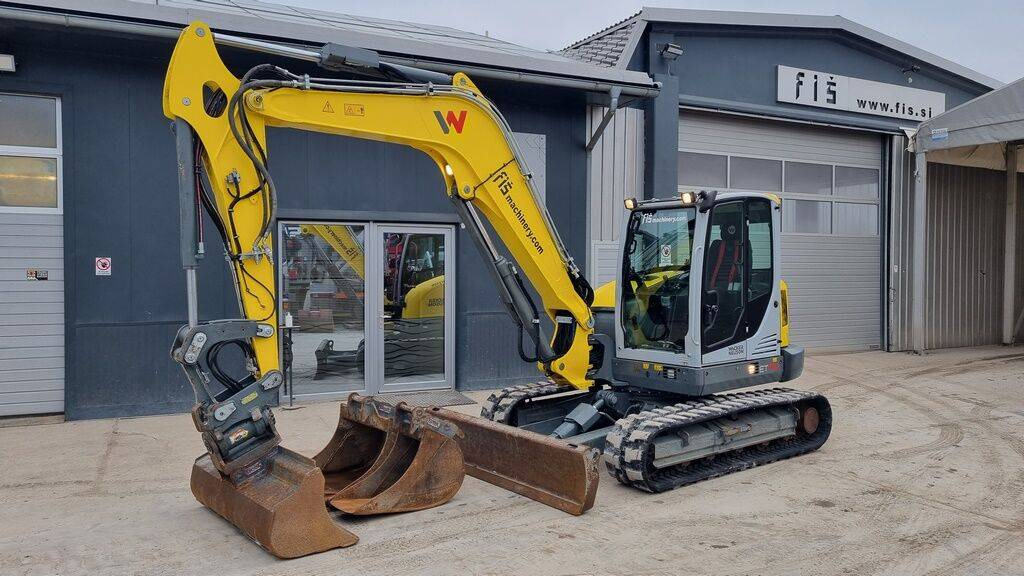 WACKER NEUSON ET90 - Powertilt - 3X Buckets - 2018 Year - Camera - Máy xúc mini: hình 1 WACKER NEUSON ET90 - Powertilt - 3X Buckets - 2018 Year - Camera - Máy xúc mini: hình 1
