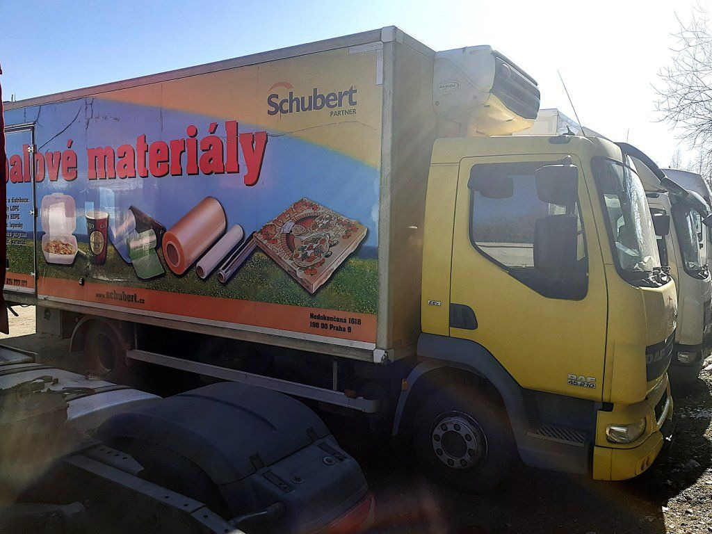 DAF LF45.210 mit Carrier Motorschaden engineproblem - Xe tải đông lạnh: hình 1 DAF LF45.210 mit Carrier Motorschaden engineproblem - Xe tải đông lạnh: hình 1