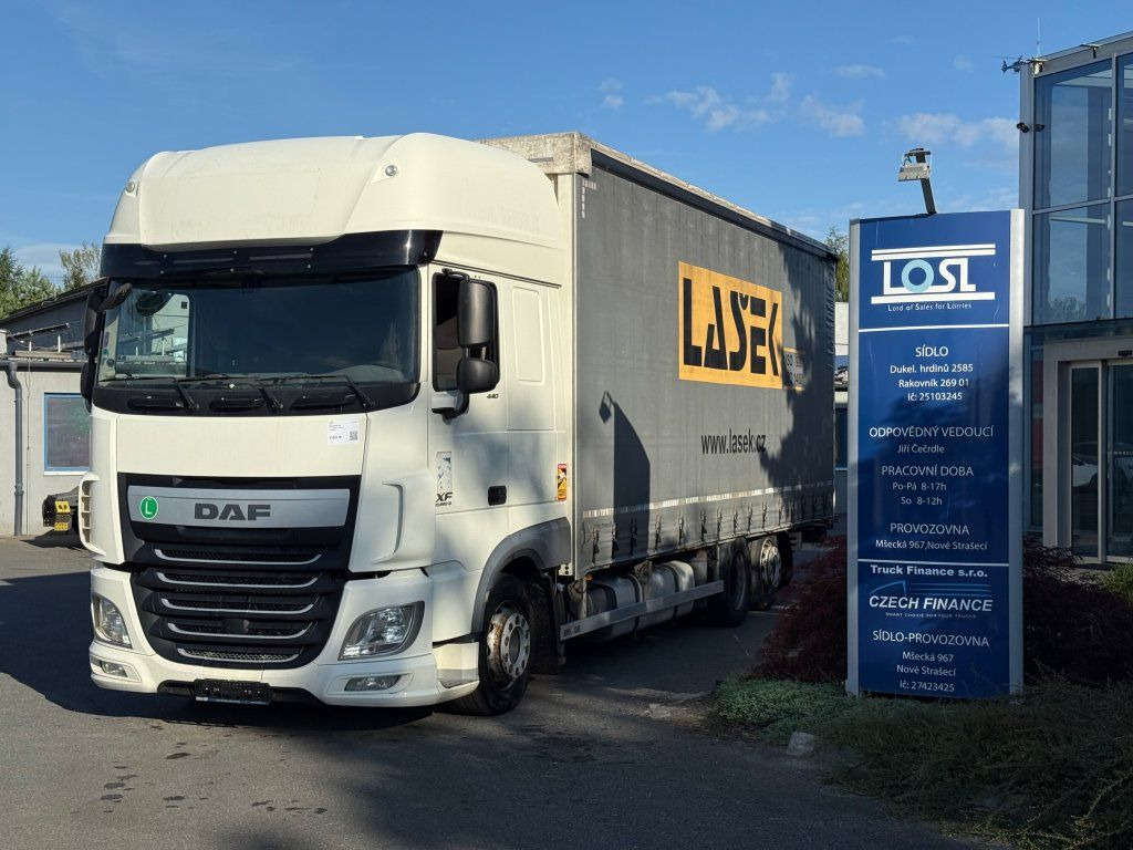 DAF XF440 EURO 6 6x2 - Xe tải thùng mui bạt: hình 1 DAF XF440 EURO 6 6x2 - Xe tải thùng mui bạt: hình 1