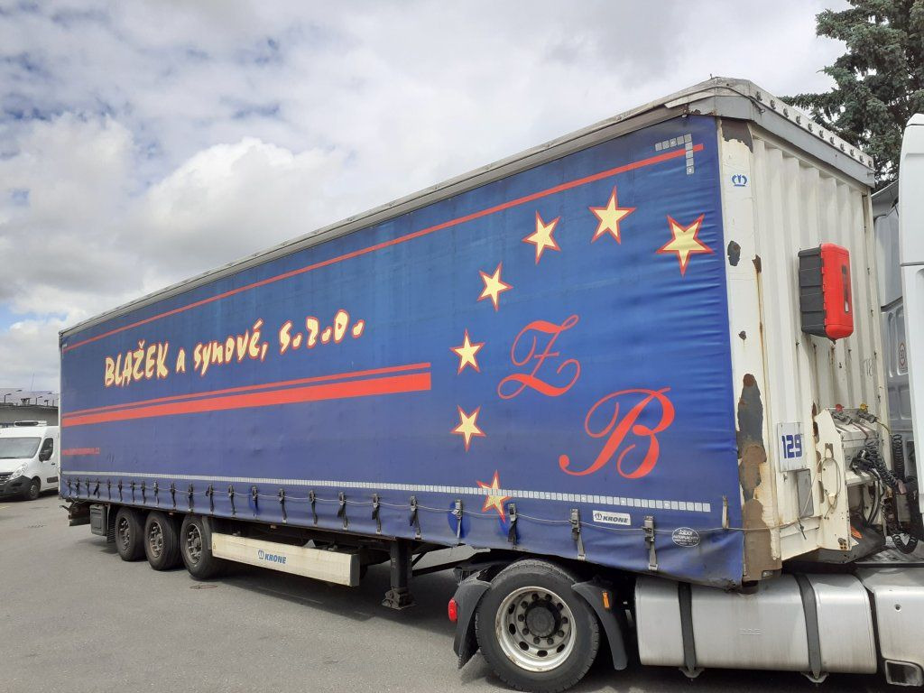 Krone SD MEGA/lowdeck - Sơ mi rơ moóc mui bạt: hình 1 Krone SD MEGA/lowdeck - Sơ mi rơ moóc mui bạt: hình 1