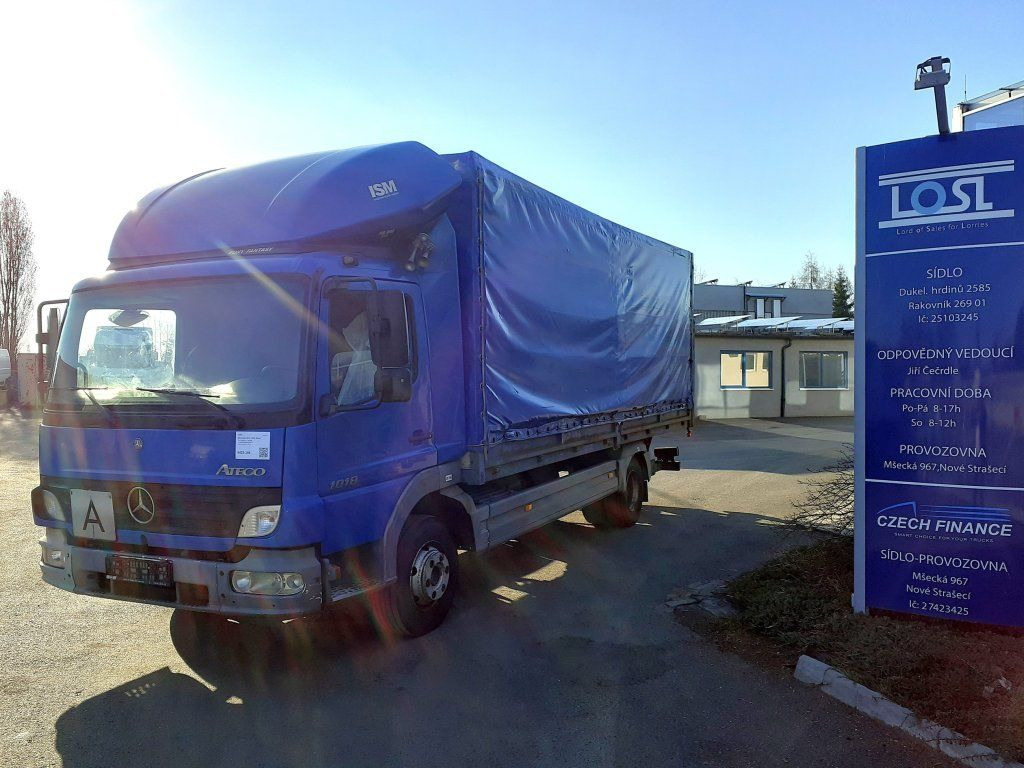 Mercedes-Benz 1018 Atego EURO 3 - Xe tải thùng mui bạt: hình 1 Mercedes-Benz 1018 Atego EURO 3 - Xe tải thùng mui bạt: hình 1