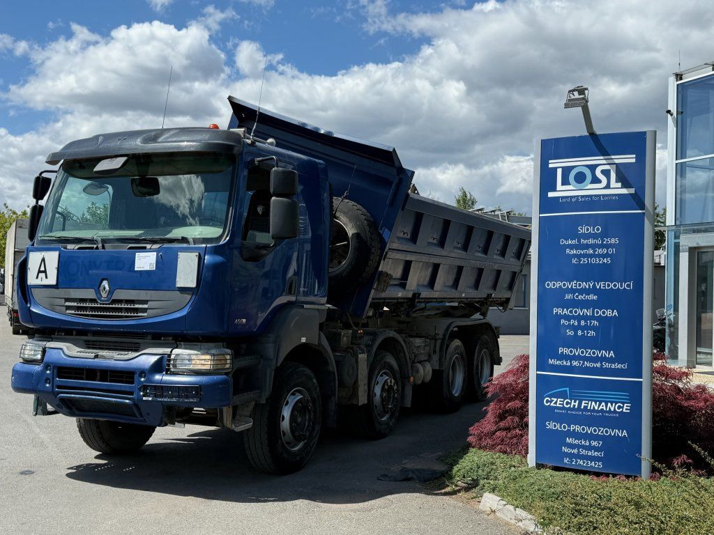 Renault Kerax 450 S3 8x4 EURO 4 - Xe ben: hình 2 Renault Kerax 450 S3 8x4 EURO 4 - Xe ben: hình 2