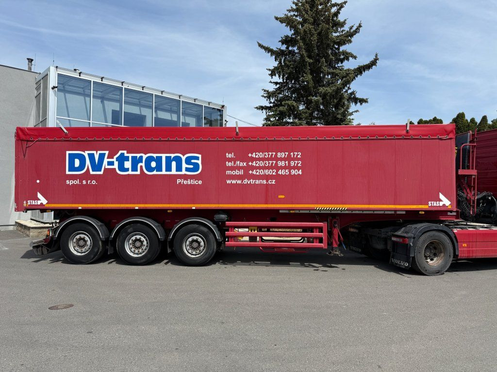 Stas 49m3 - Sơ mi rơ moóc ben: hình 2 Stas 49m3 - Sơ mi rơ moóc ben: hình 2