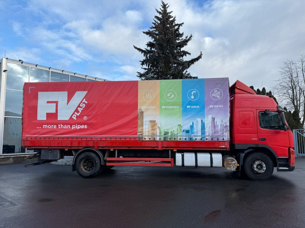 Volvo FM260 EURO 3 - Xe tải thùng mui bạt: hình 3 Volvo FM260 EURO 3 - Xe tải thùng mui bạt: hình 3