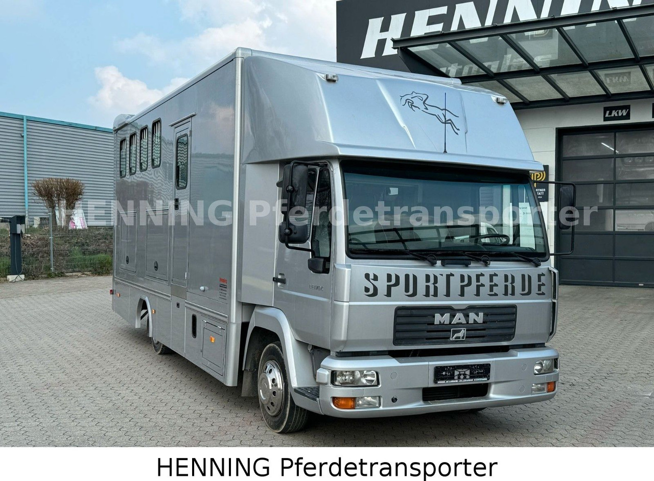MAN L2000 *3 - Pferde* *WOHNRAUM* - Xe tải chở ngựa: hình 2 MAN L2000 *3 - Pferde* *WOHNRAUM* - Xe tải chở ngựa: hình 2