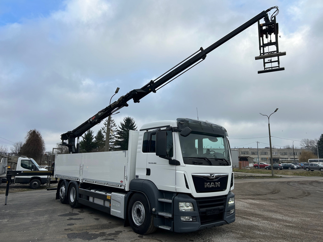 Xe cẩu tự hành MAN 26.460 /HIAB XS177K+FUNK/ LIFT+LENK: hình 6