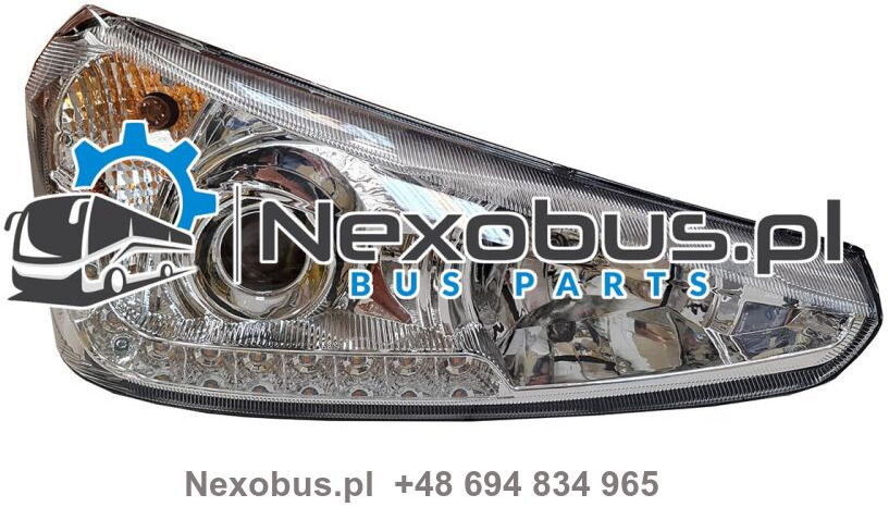 Reflektor Scania Irizar PB z lampa do jazdy dziennej i kierunkowskazem LED prawy - Đèn trước cho Xe bus: hình 1 Reflektor Scania Irizar PB z lampa do jazdy dziennej i kierunkowskazem LED prawy - Đèn trước cho Xe bus: hình 1