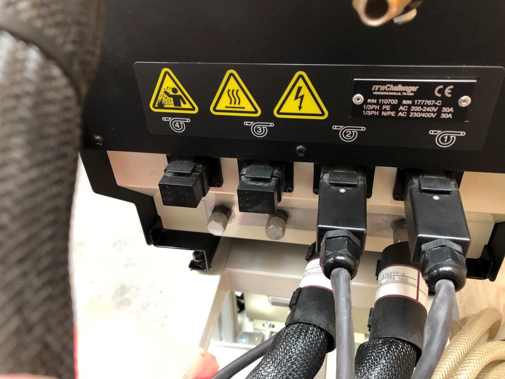 Thiết bị in ấn Dynatec Quattro Challenger glue melter with two application nozzles Dy 2002 control unit for 8 channels: hình 9