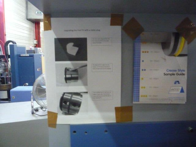 Flat pile feeder MBO F 76 Solo with independent drive for max. format of 72 x 102 cm and Cutting unit Herzog and Heymann H&H N 381 with Technifold Creasing tools - Thiết bị in ấn: hình 4 Flat pile feeder MBO F 76 Solo with independent drive for max. format of 72 x 102 cm and Cutting unit Herzog and Heymann H&H N 381 with Technifold Creasing tools - Thiết bị in ấn: hình 4