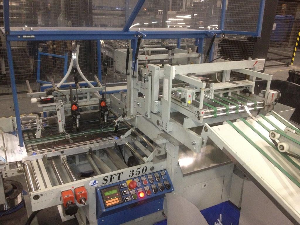 Gathering machine / booklet maker MKW Rapid UT 14B3GS + SFT 350 with 14 stations - Máy đóng gói: hình 1 Gathering machine / booklet maker MKW Rapid UT 14B3GS + SFT 350 with 14 stations - Máy đóng gói: hình 1
