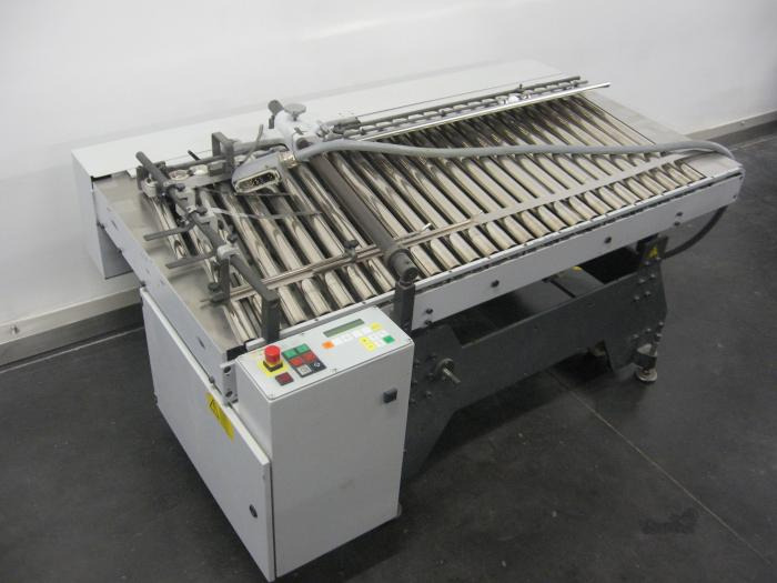 Heidelberg steel mobile, height-adjustable SRT 66 F-re-D inclined roller table (finishing station) - Máy gấp giấy: hình 2 Heidelberg steel mobile, height-adjustable SRT 66 F-re-D inclined roller table (finishing station) - Máy gấp giấy: hình 2