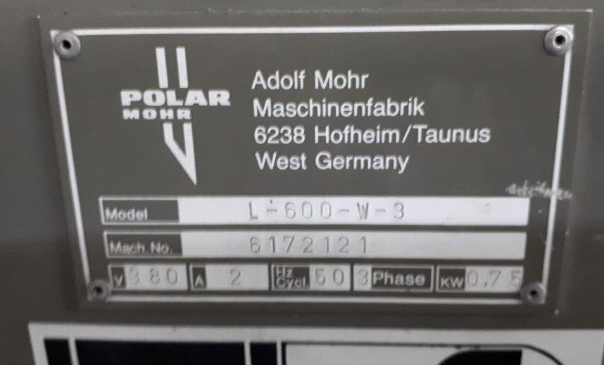 Pilelifter Polar Mohr L 600-W-3 with tub - Thiết bị in ấn: hình 2 Pilelifter Polar Mohr L 600-W-3 with tub - Thiết bị in ấn: hình 2