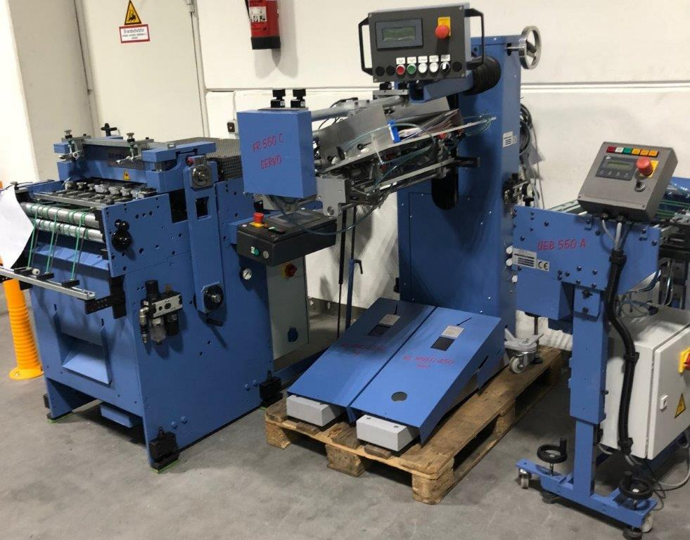 Inline bridge die-cutting machine with feeder and stripping station BOGRAMA BSM 450 basic + UEB 550A + FR550 Servo C - Thiết bị in ấn: hình 1 Inline bridge die-cutting machine with feeder and stripping station BOGRAMA BSM 450 basic + UEB 550A + FR550 Servo C - Thiết bị in ấn: hình 1