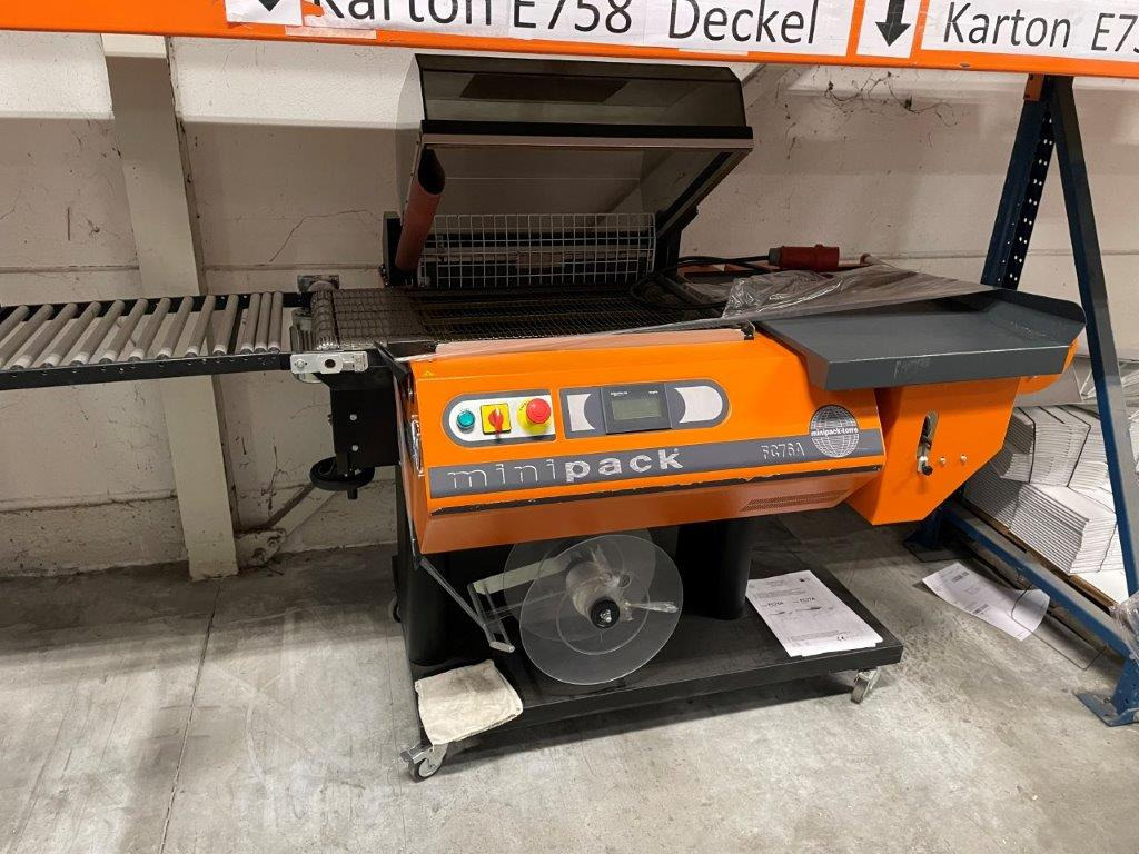 Semi-automatic shrink wrapping machine - hood shrinker Torre Minipack FC 76 A - Máy đóng gói: hình 1 Semi-automatic shrink wrapping machine - hood shrinker Torre Minipack FC 76 A - Máy đóng gói: hình 1