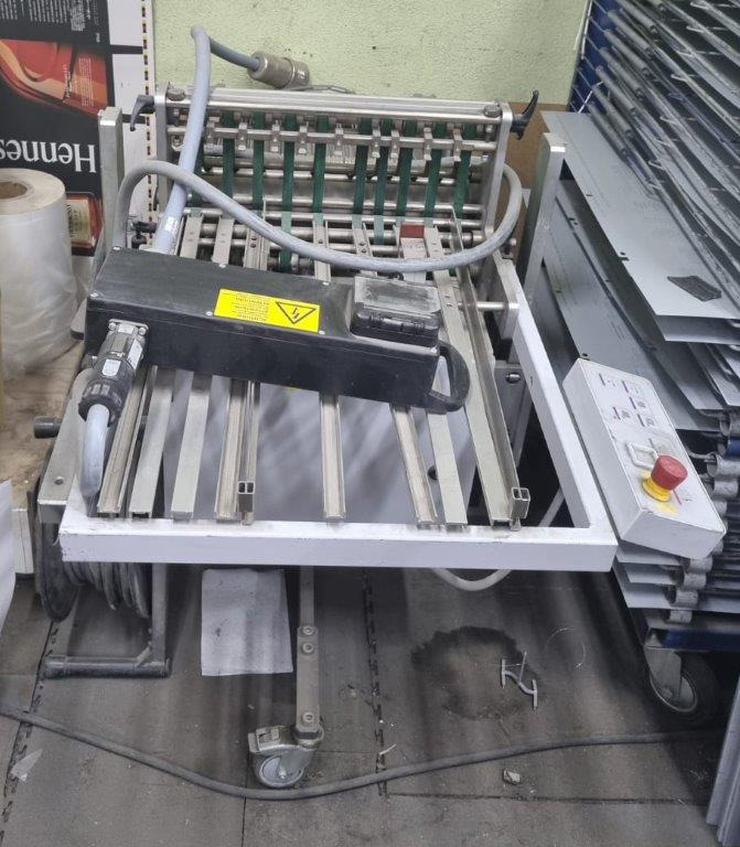 Small sized mobile stack delivery Heidelberg Stahlfolder STA 41 F MKE - Máy gấp giấy: hình 2 Small sized mobile stack delivery Heidelberg Stahlfolder STA 41 F MKE - Máy gấp giấy: hình 2