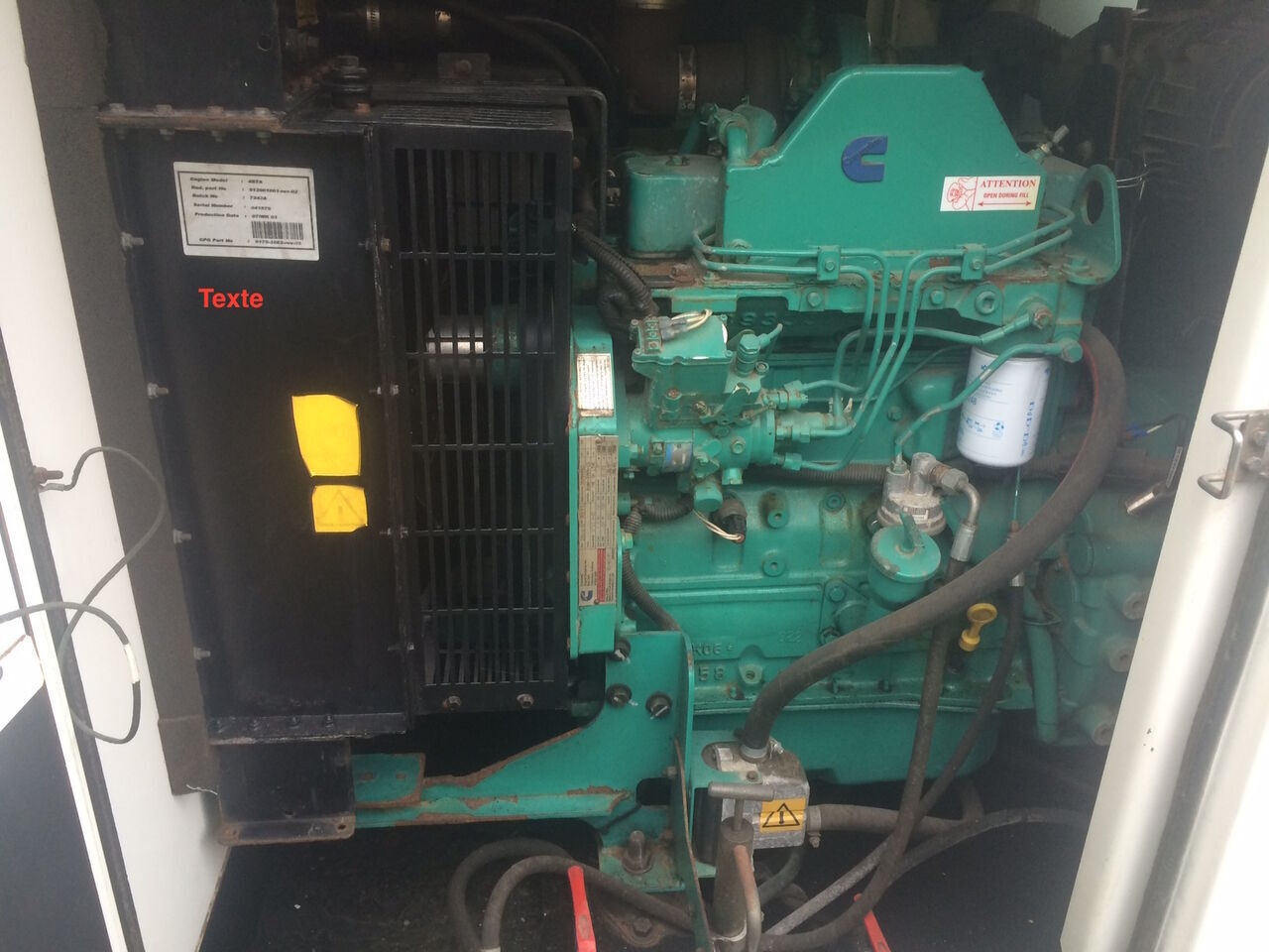 Cummins 70 kVa 4BT3.9 - Bộ phát điện: hình 2 Cummins 70 kVa 4BT3.9 - Bộ phát điện: hình 2