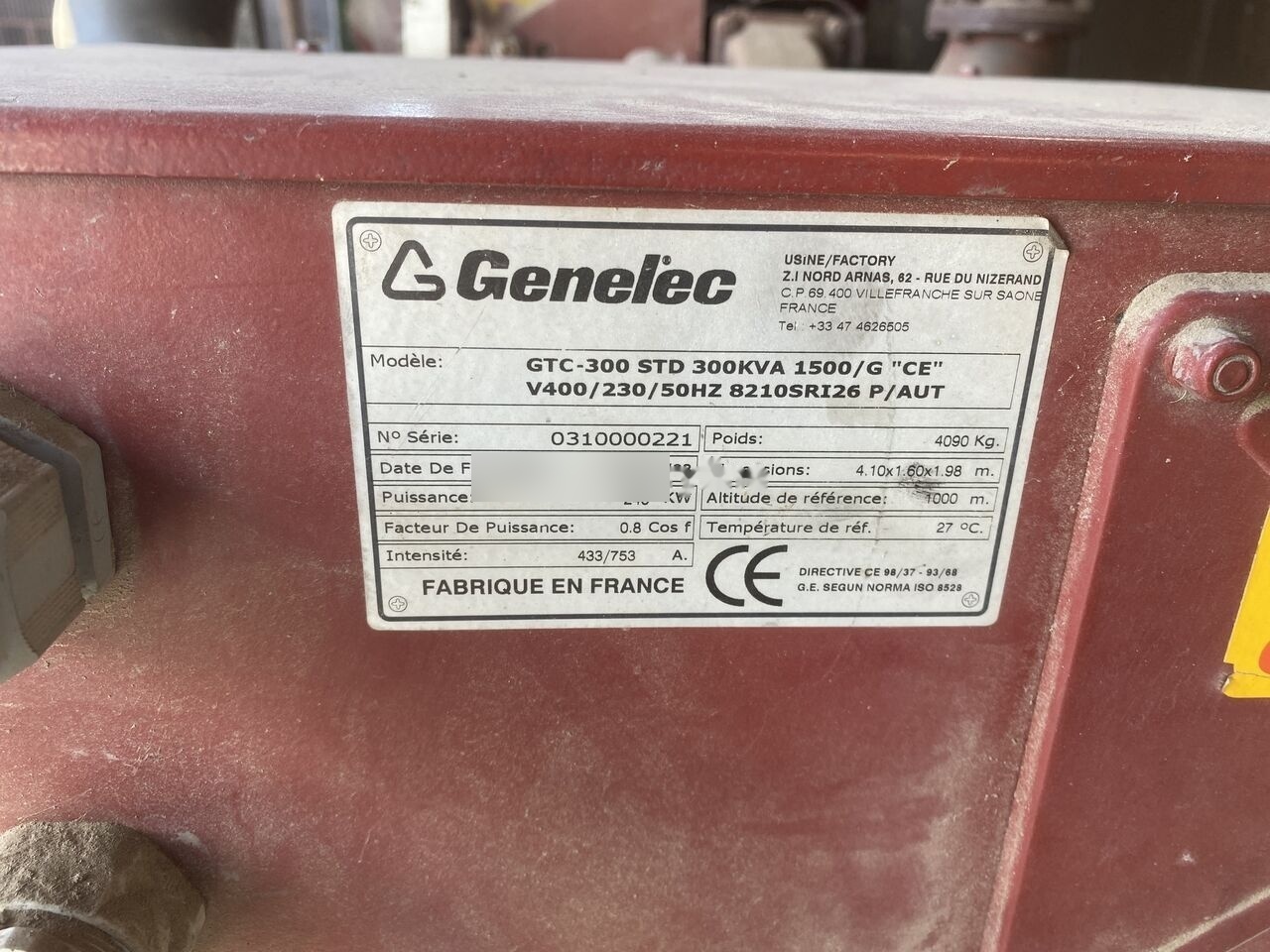 Genelec 300 kVa IVECO - Bộ phát điện: hình 5 Genelec 300 kVa IVECO - Bộ phát điện: hình 5