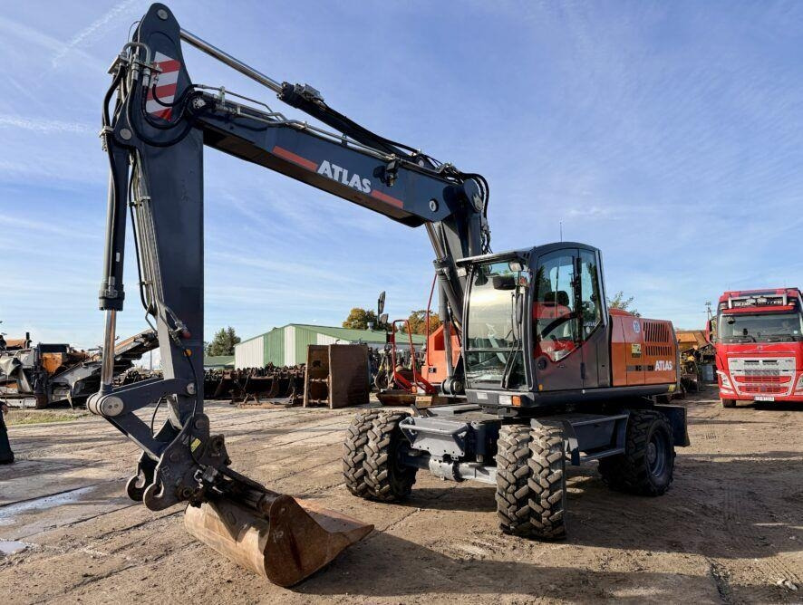 Atlas 190W - Máy xúc bánh lốp: hình 3 Atlas 190W - Máy xúc bánh lốp: hình 3