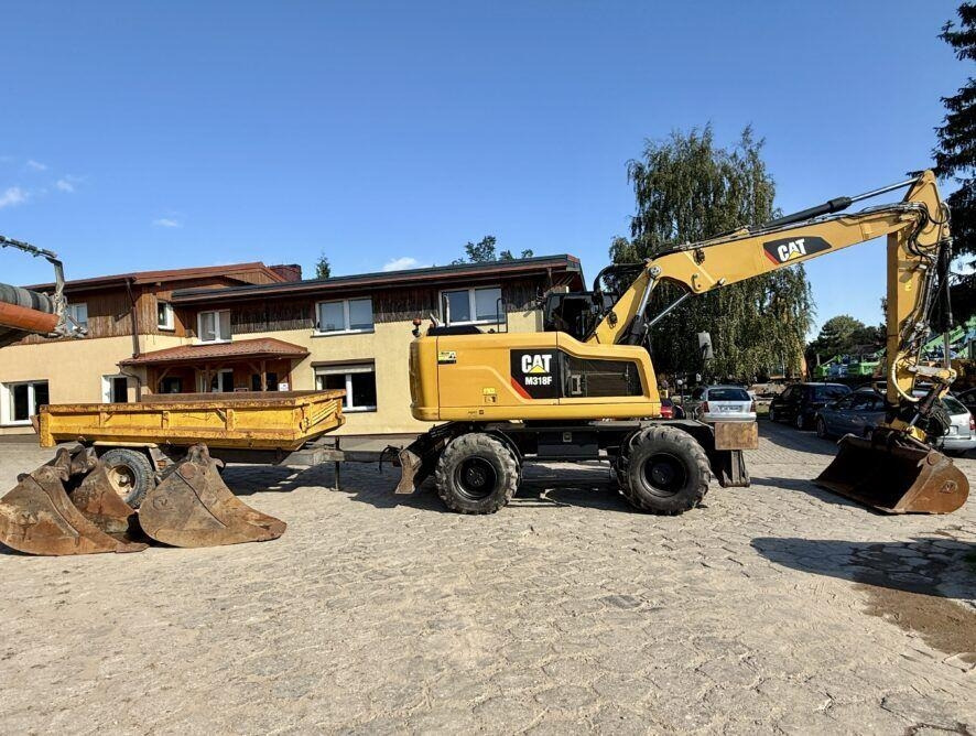 CAT M318F - Máy xúc bánh lốp: hình 4 CAT M318F - Máy xúc bánh lốp: hình 4