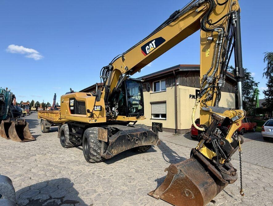 CAT M318F - Máy xúc bánh lốp: hình 2 CAT M318F - Máy xúc bánh lốp: hình 2