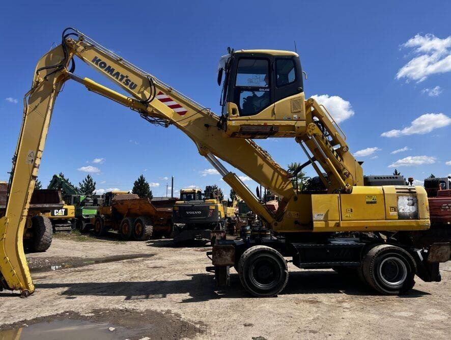 Komatsu PW220MH MH - Máy cạp rác/ Công nghiệp: hình 2 Komatsu PW220MH MH - Máy cạp rác/ Công nghiệp: hình 2