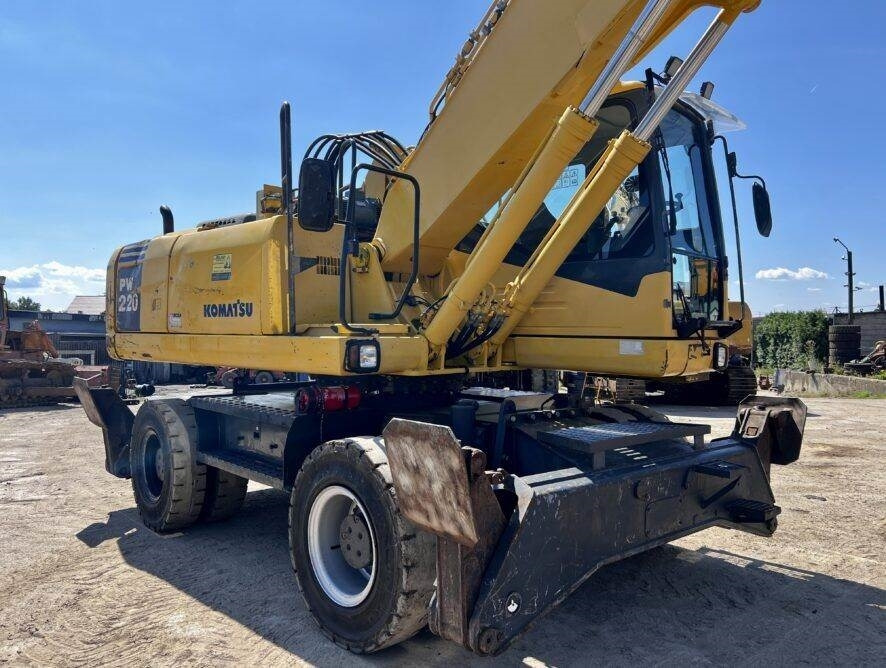 Komatsu PW220MH MH - Máy cạp rác/ Công nghiệp: hình 4 Komatsu PW220MH MH - Máy cạp rác/ Công nghiệp: hình 4