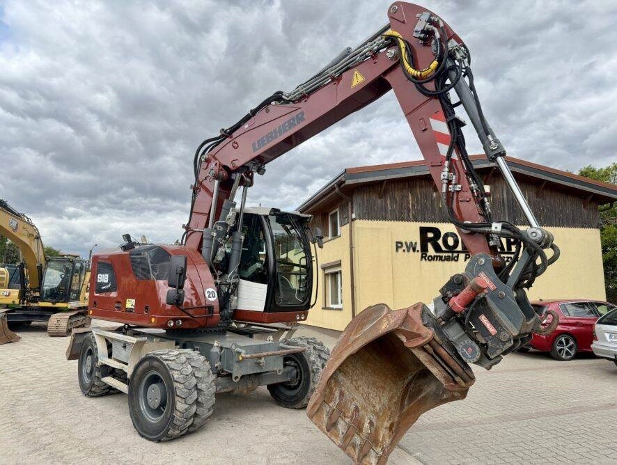 Liebherr A918 Compact - Máy xúc bánh lốp: hình 2 Liebherr A918 Compact - Máy xúc bánh lốp: hình 2