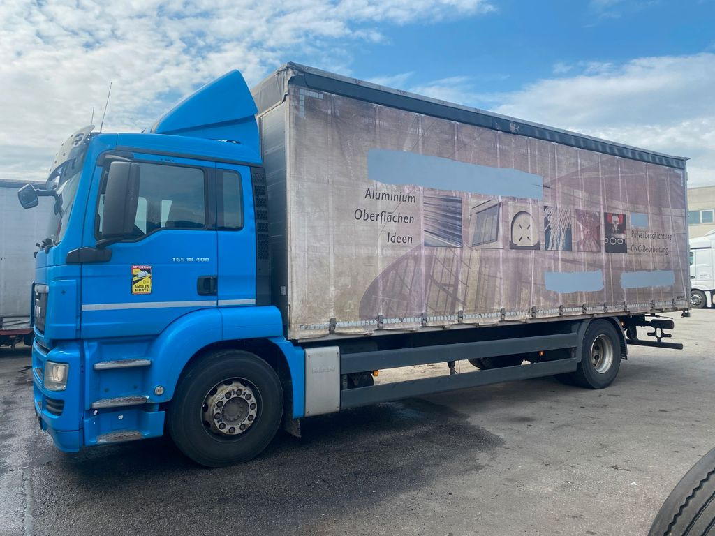 MAN 18.400 8m Lang/10t Nutzlast/2 Stück - Xe tải thùng mui bạt: hình 2 MAN 18.400 8m Lang/10t Nutzlast/2 Stück - Xe tải thùng mui bạt: hình 2