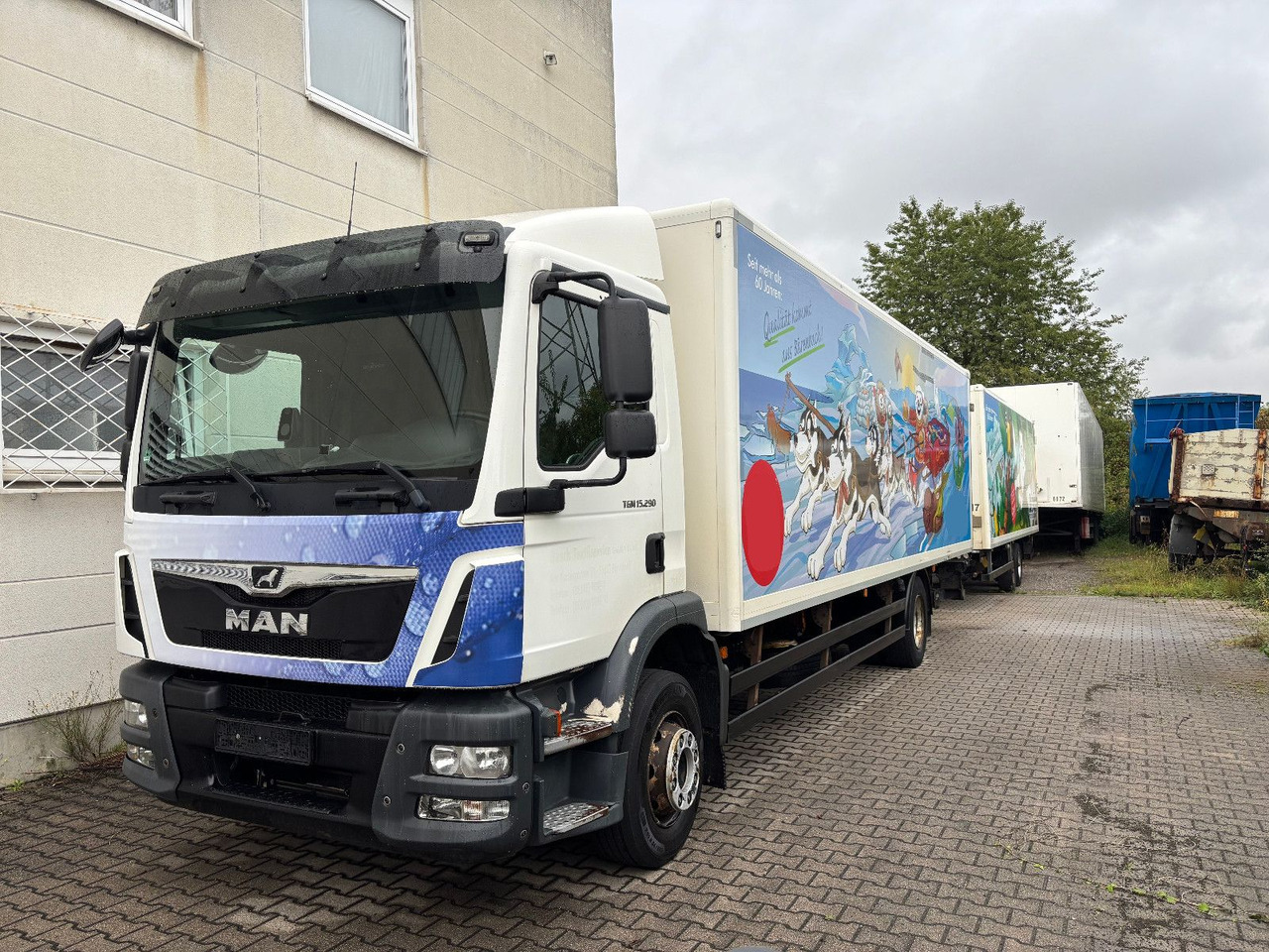 MAN TGM 15.290 kein 12.250 - Xe tải hộp: hình 3 MAN TGM 15.290 kein 12.250 - Xe tải hộp: hình 3