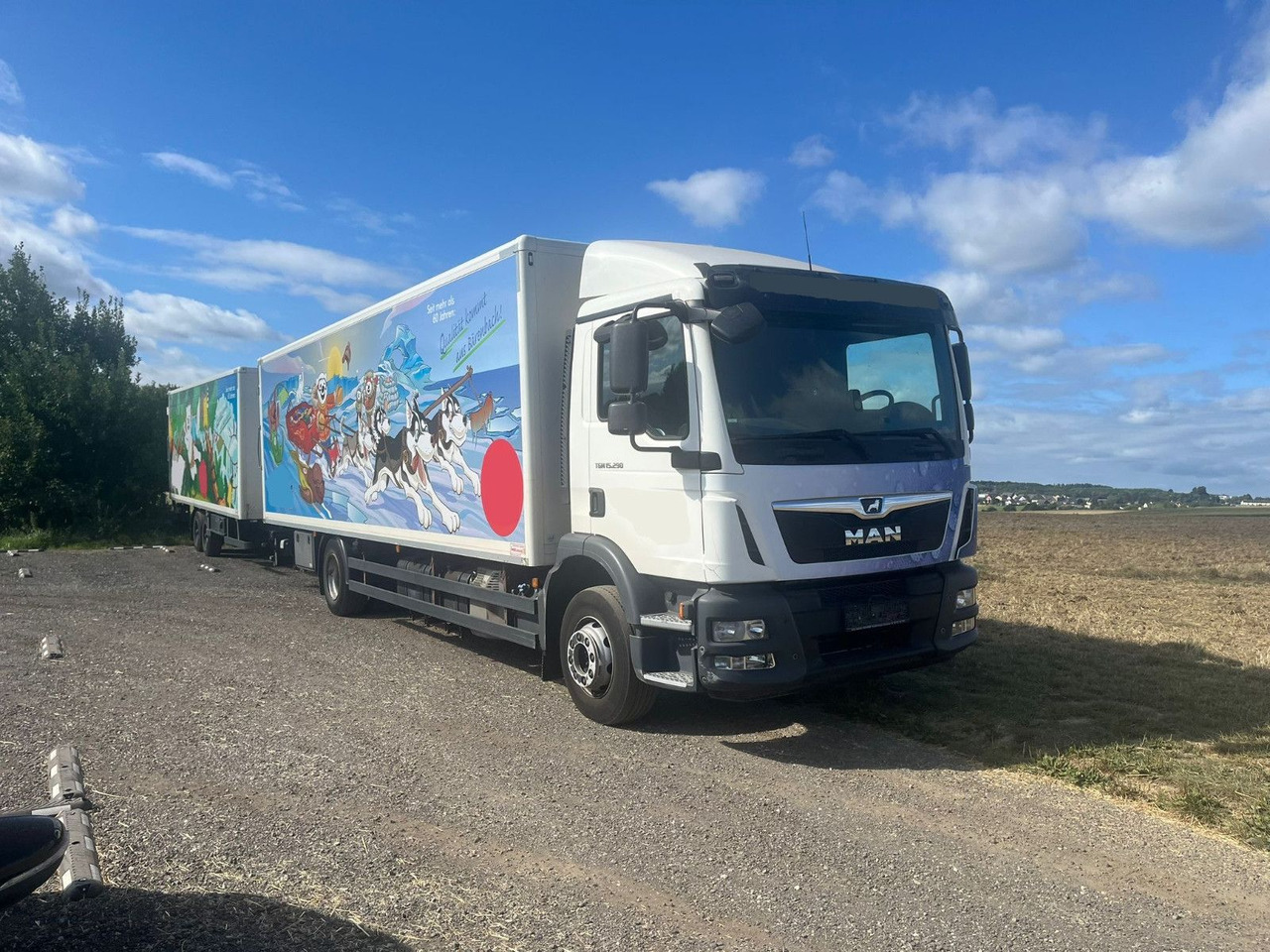 MAN TGM 15.290 kein 12.250 - Xe tải hộp: hình 5 MAN TGM 15.290 kein 12.250 - Xe tải hộp: hình 5