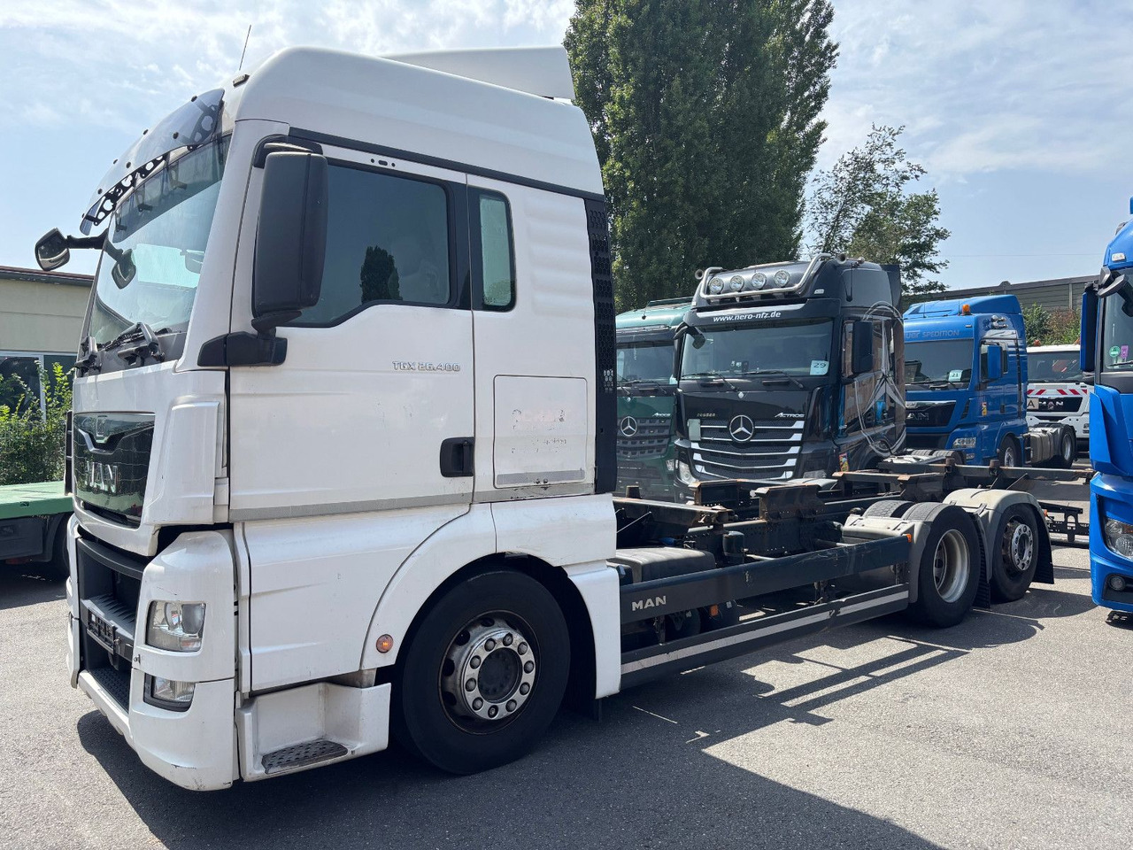 MAN TGX 26.400 Retarder/Lift/ - Xe chở container/ Xe tải hoán đổi thân: hình 4 MAN TGX 26.400 Retarder/Lift/ - Xe chở container/ Xe tải hoán đổi thân: hình 4