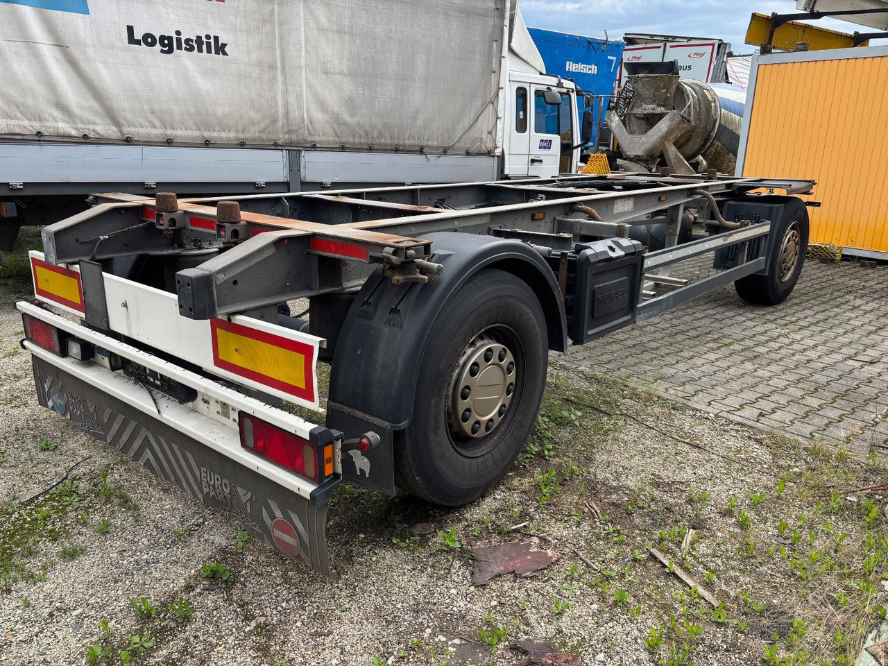 Schmitz Cargobull AWF 18 Containeraufbau/VERZINKT/Scheibe - Xe chở container/ Rơ moóc hoán đổi thân: hình 3 Schmitz Cargobull AWF 18 Containeraufbau/VERZINKT/Scheibe - Xe chở container/ Rơ moóc hoán đổi thân: hình 3