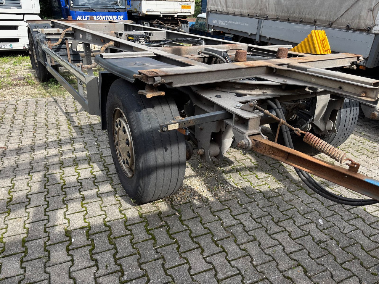 Schmitz Cargobull AWF 18 Containeraufbau/VERZINKT/Scheibe - Xe chở container/ Rơ moóc hoán đổi thân: hình 1 Schmitz Cargobull AWF 18 Containeraufbau/VERZINKT/Scheibe - Xe chở container/ Rơ moóc hoán đổi thân: hình 1