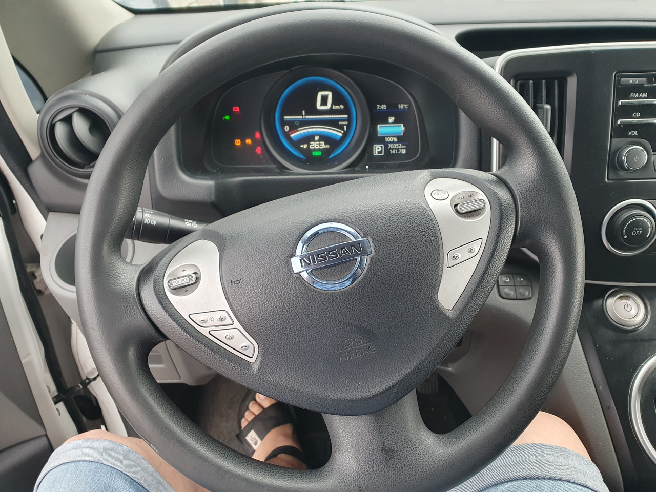 Nissan e-NV200 ELEKTRYK 40 Kwh 250 -300 km klima kamera - Xe van nhỏ gọn, Xe van điện: hình 5 Nissan e-NV200 ELEKTRYK 40 Kwh 250 -300 km klima kamera - Xe van nhỏ gọn, Xe van điện: hình 5
