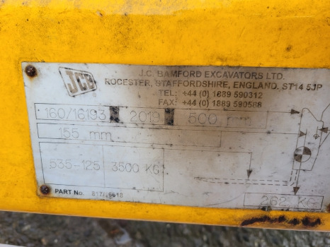 Jcb 535-120, 535-140 Q Fit Q Fit, Quick Fit Headstock, Quick Attach Hitch 160/13333 - Phụ tùng cho Xe nhấc hình viễn vọng kính: hình 5 Jcb 535-120, 535-140 Q Fit Q Fit, Quick Fit Headstock, Quick Attach Hitch 160/13333 - Phụ tùng cho Xe nhấc hình viễn vọng kính: hình 5