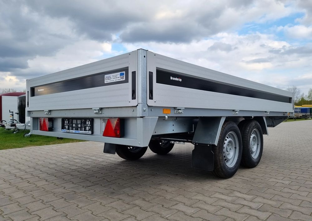 BRENDERUP 5375 ATB - 375 x 180 cm / 2500 kg - przyczepa skrzyniowa budowlana transportowa ciężarowa - Rơ moóc thùng lửng/ Phẳng: hình 3 BRENDERUP 5375 ATB - 375 x 180 cm / 2500 kg - przyczepa skrzyniowa budowlana transportowa ciężarowa - Rơ moóc thùng lửng/ Phẳng: hình 3