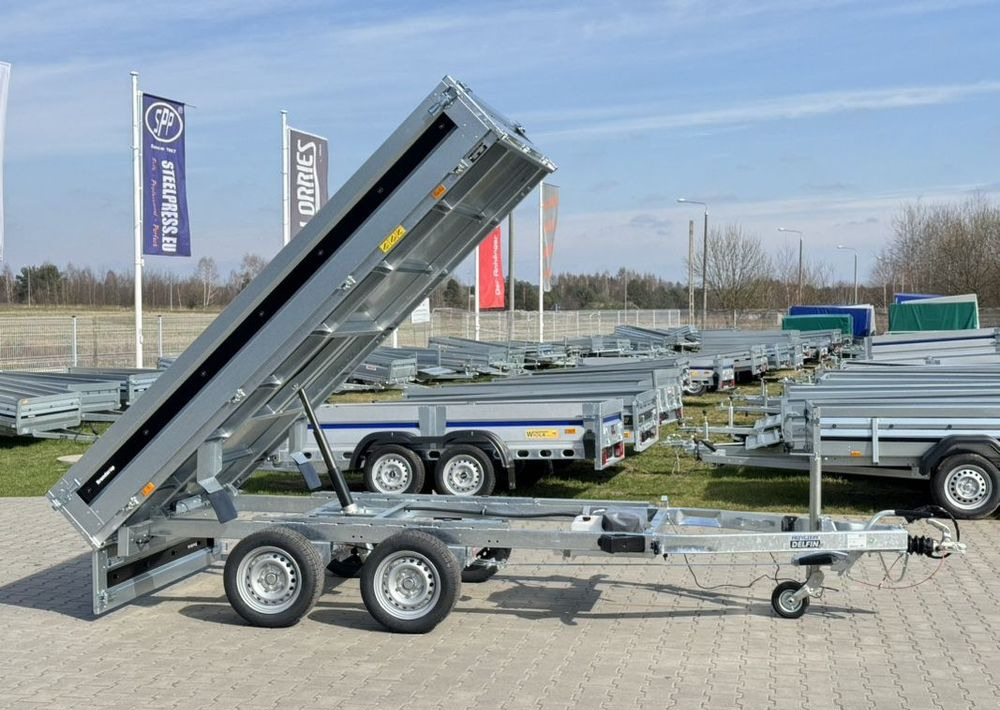 BRENDERUP BT4310STB2700 308x168 cm wywrotka 2 osie 2700 kg - Rơ moóc ben: hình 1 BRENDERUP BT4310STB2700 308x168 cm wywrotka 2 osie 2700 kg - Rơ moóc ben: hình 1