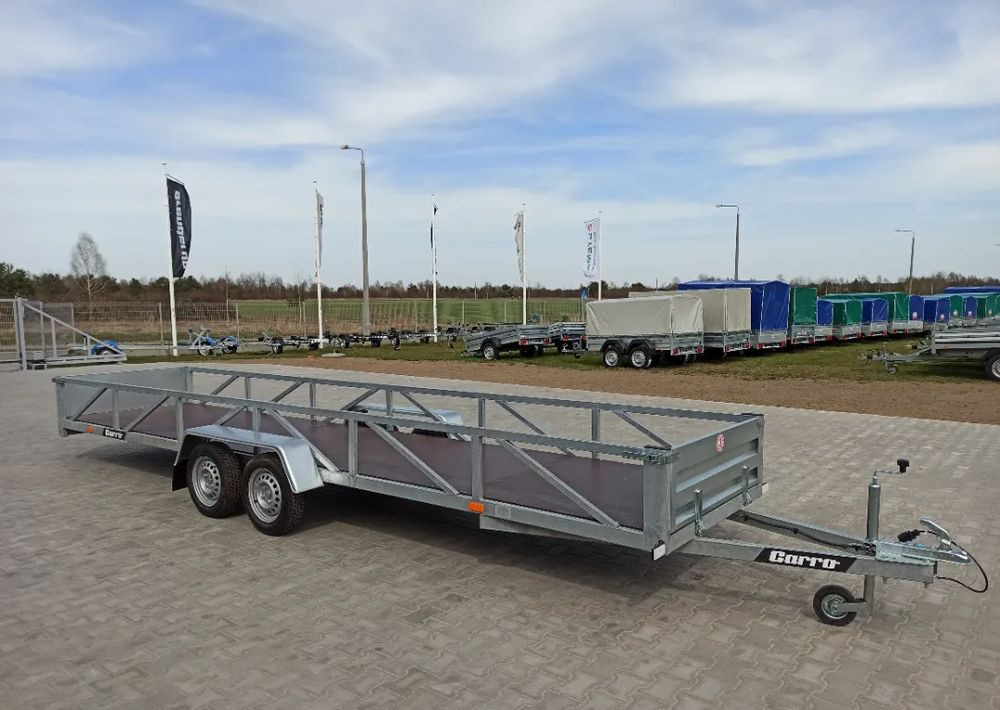 CARRO dłużyca ramowa 612x123 cm, 750 kg - Rơ moóc thùng lửng/ Phẳng: hình 1 CARRO dłużyca ramowa 612x123 cm, 750 kg - Rơ moóc thùng lửng/ Phẳng: hình 1