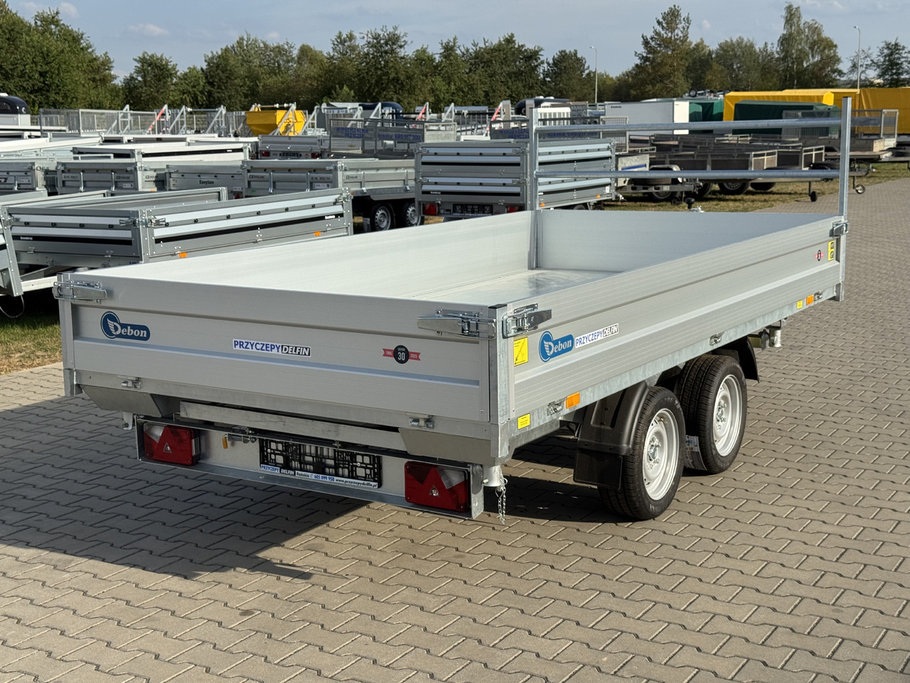 DEBON PW 3.6 Electric 360x180 cm 3.5T - Rơ moóc ben: hình 4 DEBON PW 3.6 Electric 360x180 cm 3.5T - Rơ moóc ben: hình 4